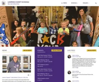 Lumpkinschools.com(Lumpkin County Schools) Screenshot