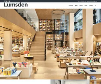 Lumsdendesign.com(Interior Design) Screenshot