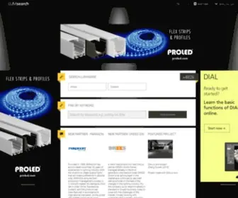 Lumsearch.com(Dialux luminaire finder) Screenshot
