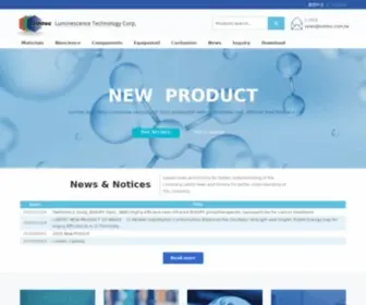 Lumtec.com.tw(Provide Innovative and World) Screenshot