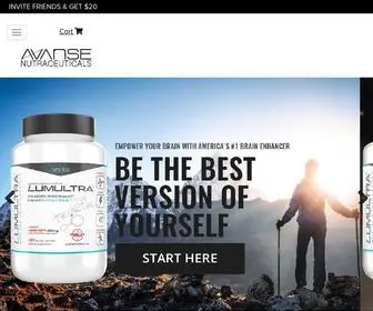 Lumultra.com(America's Best Brain Supplements) Screenshot