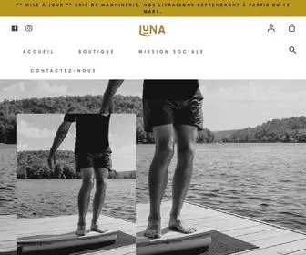 Lunabalanceboard.com(Luna Balance Board) Screenshot