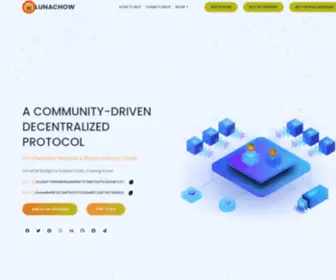 Lunachow.com(Lunachow is the new trending token) Screenshot