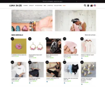 Lunadaze.com(Luna Daze) Screenshot