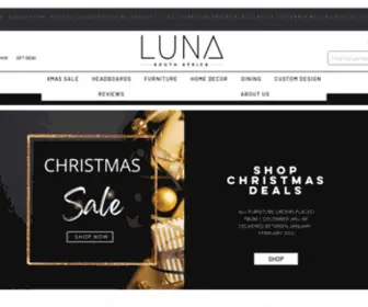 Lunahomeza.com(Luna Home) Screenshot