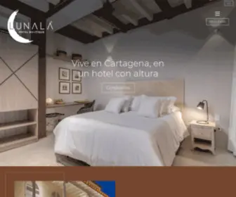 Lunalahotel.com(Lunalá) Screenshot