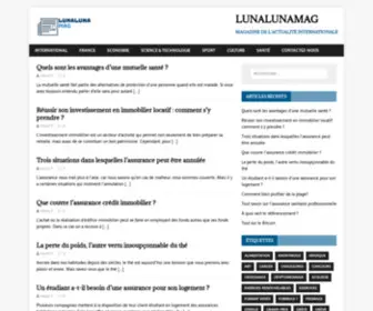 Lunalunamag.com(Actualité) Screenshot