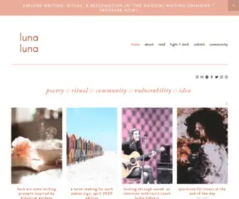 Lunalunamagazine.com(Lunalunamagazine) Screenshot