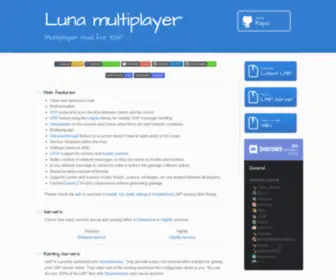 Lunamultiplayer.com(Luna multiplayer) Screenshot