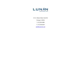 Lunancorp.com(Lunan Corporation) Screenshot