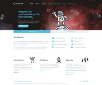 Lunarcrm.co.uk(Lunar CRM) Screenshot