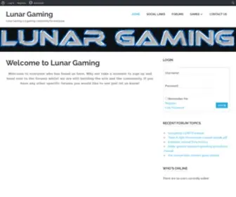 Lunargaming.co.uk(Lunar Gaming) Screenshot