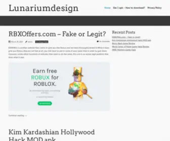 Lunariumdesign.com(竞博JBO平台) Screenshot