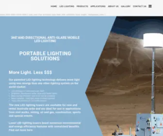 Lunarlighting.com(Lighting Towers) Screenshot