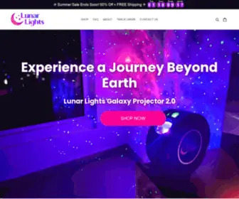 Lunarlights.com(Lunar Lights Official) Screenshot