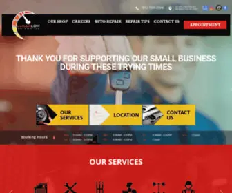 Lunarlowauto.com(Auto Repair) Screenshot