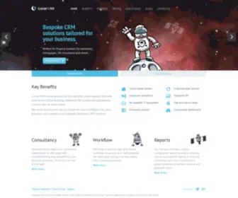 Lunarmedia.co.uk(Lunar CRM) Screenshot