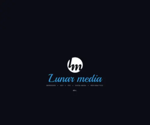 Lunarmedia.cz(Lunar media) Screenshot