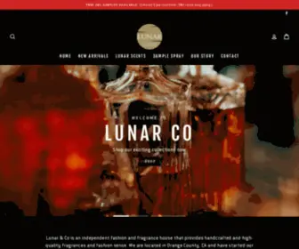 Lunarnco.com(Best Fashion & Fragrance Scents Collection Online) Screenshot