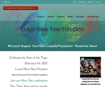 Lunarnewyearhouston.com(Lunar New Year Houston) Screenshot