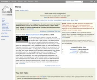 Lunarpedia.org(Main Page) Screenshot