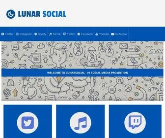 Lunarsocial.com(Stress free and easy shopping experience. Simple and speedy service) Screenshot