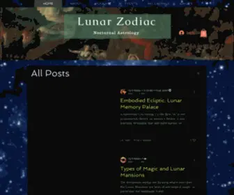 Lunarzodiac.com(HOME) Screenshot