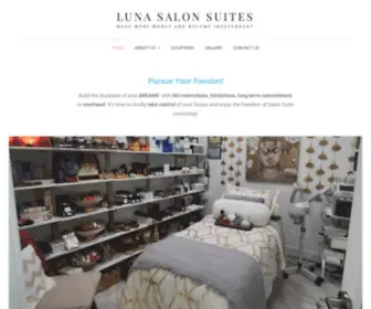 Lunasalonsuites.com(Luna Salon Suites) Screenshot