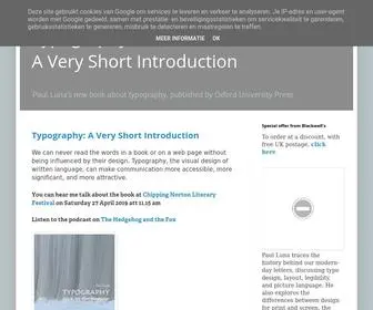 Lunascafe.org(TypographyA Very Short Introduction) Screenshot