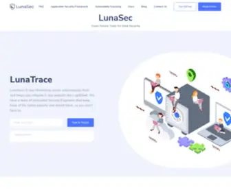 Lunasec.io(Easily level up your Security and Compliance in minutes by adding LunaSec to your existing app) Screenshot