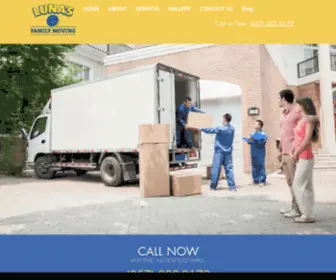 Lunasfamilymoving.com(Relocation) Screenshot