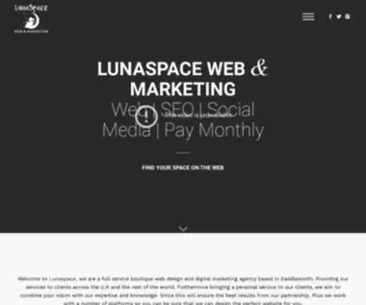 Lunaspace.co.uk(Web Design Oldham & Saddleworth) Screenshot