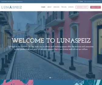 Lunaspeiz.com(Co-working Space) Screenshot