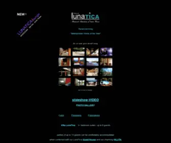 Lunatica.com(Luxury Villa in Manuel Antonio) Screenshot