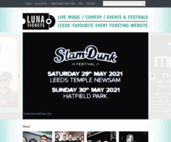 Lunatickets.co.uk(Buy Concert) Screenshot