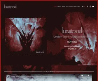 Lunaticsoul.com(Mariusz duda project) Screenshot