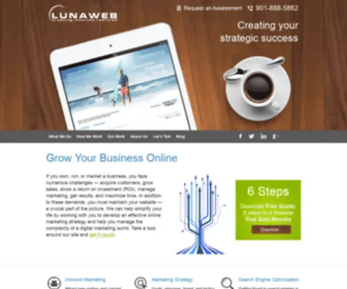 Lunaweb.com(LunaWeb, Inc) Screenshot