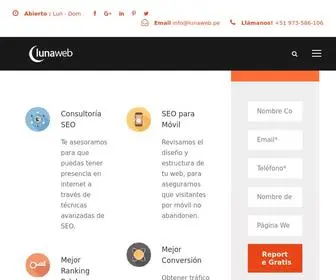 Lunaweb.pe(Empresa) Screenshot