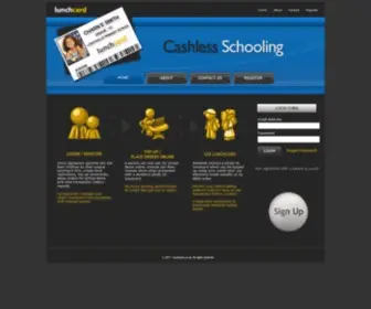 Lunchcard.co.za(Cashless schooling) Screenshot