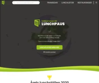 Lunchpaus.fi(Lunchpaus) Screenshot