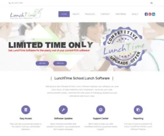 Lunchtimesoftware.com(School Lunch Software) Screenshot