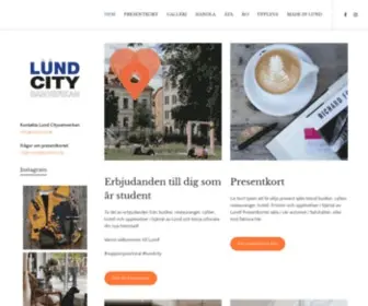 Lundcity.se(Lund City) Screenshot