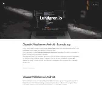 Lundgren.io(Nginx) Screenshot