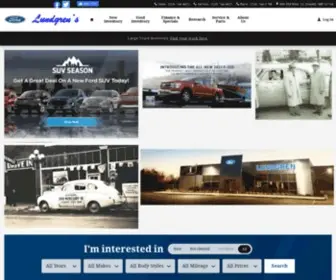 Lundgrenford.com(Lundgren Ford of Eveleth MN) Screenshot