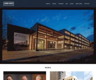 Lundross.com(Lund-Ross Constructors) Screenshot
