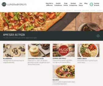 Lundsmarket.com(Lunds & Byerly's) Screenshot