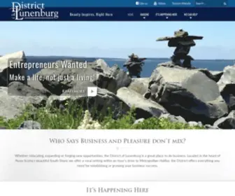 Lunenburgdistrict.com(The District of Lunenburg) Screenshot