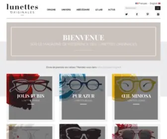 Lunettes-Originales.ca(Magazine) Screenshot