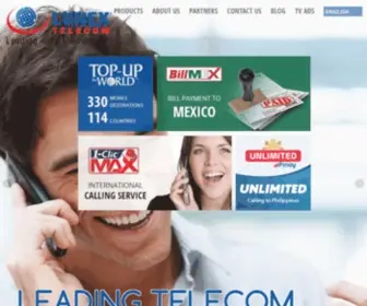 Lunextelecom.com(Lunex Telecom) Screenshot