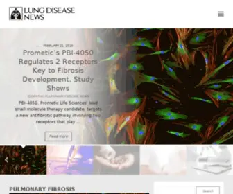 Lungdiseasenews.com(Lung Disease News) Screenshot